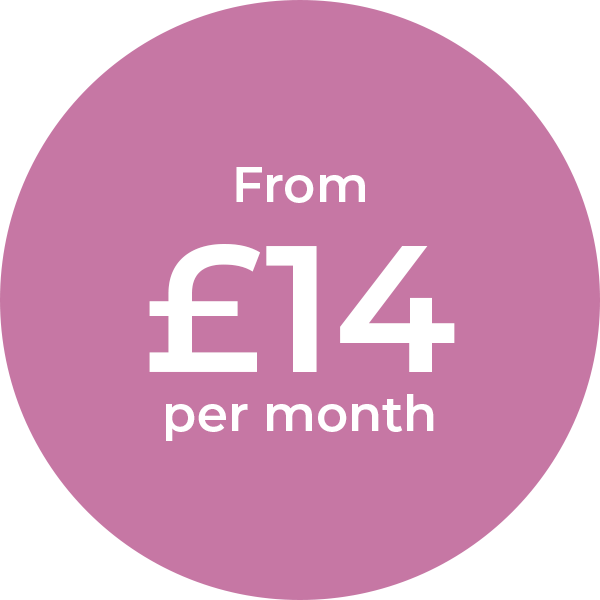 From £14 Per Month