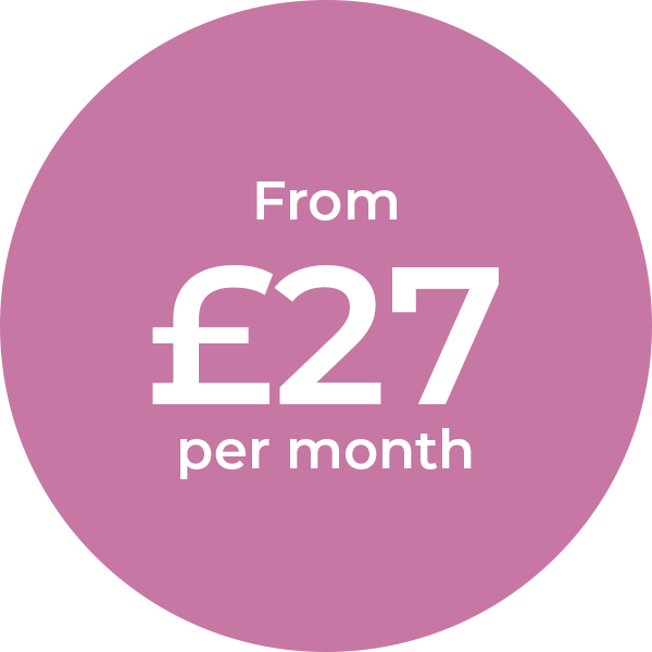 From £27 Per Month